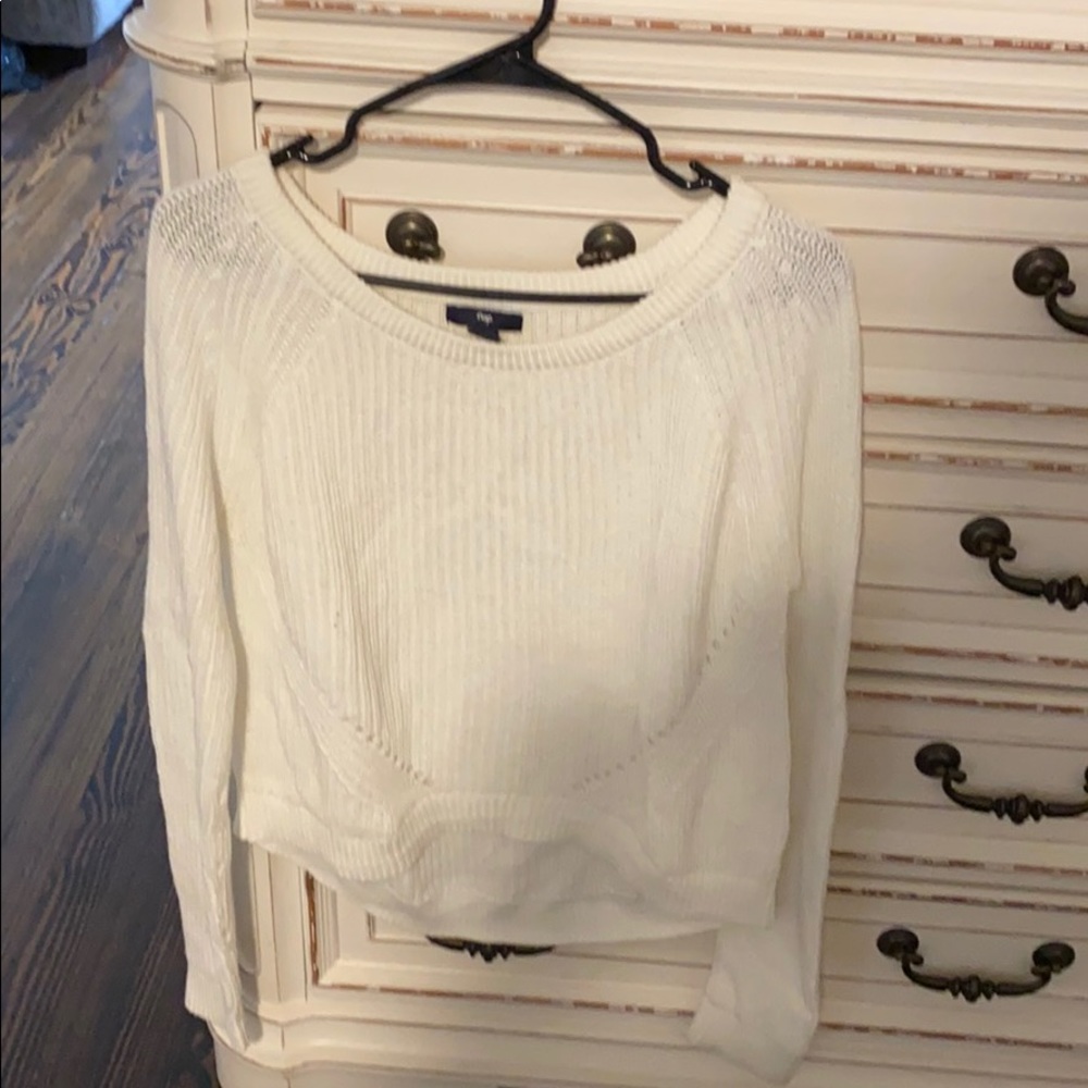 White sweater